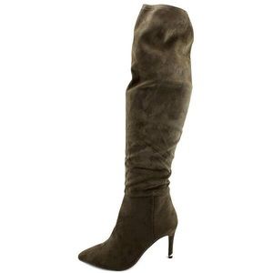 Over the knee boot -brown